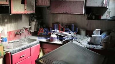 السيطرة على حريق داخل شقة مدرس ثانوى بالمحلة (صور)