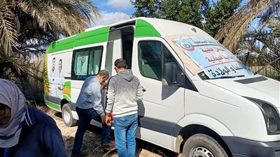 انطلاق القوافل الطبية للكشف على ٨١٢ حالة على مدار يومي ٣٠ و ٣١ يناير ٢٠٢٣ بالقنطرة غرب ضمن 