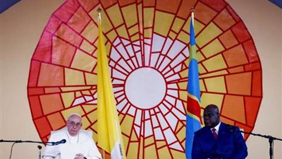 من الكونغو.. بابا الفاتيكان يندد بالإستعمار الإقتصادي للقارة السمراء