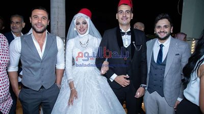 شاهد .. حفل زفاف ابنة الفنان سليمان عيد