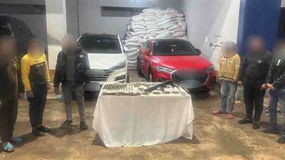 سقوط تشكيلًا عصابيًا تخصص في سرقة حمولة سيارات النقل بـ «الإكراه» | صور