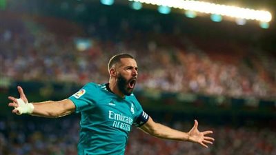 بنزيما يقود تشكيل ريال مدريد ضد فالنسيا فى الدوري الإسبانى