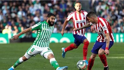 بث مباشر.. مباراة أتلتيكو مدريد وريال بيتيس في الدوري الإسباني