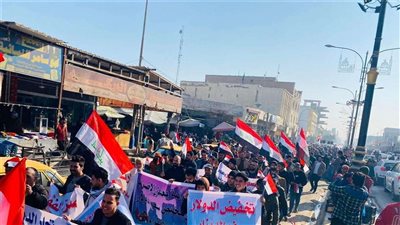 بسبب الدولار.. احتجاجات شعبية واسعة في بغداد