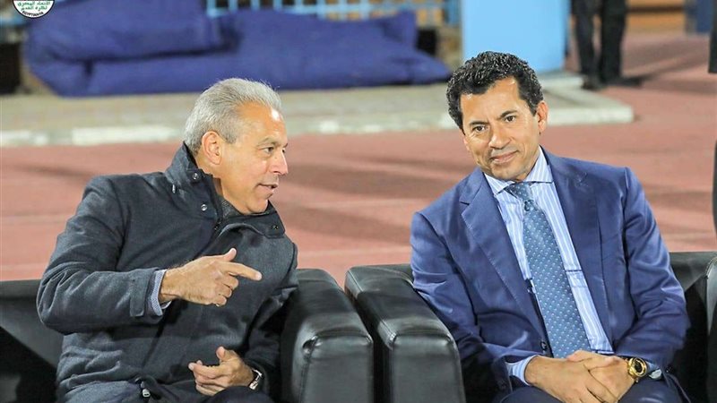 وزير الرياضة و والدرندلى