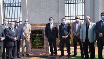 بالصور.. وزير التعليم العالي يضع حجر أساس جامعة المنصورة الأهلية