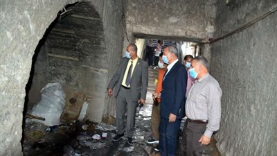 السيطرة على حريق في المدفن الصحي للقمامة بالعبور