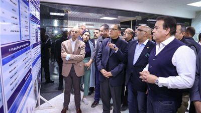 وزير الصحة ومحافظ الشرقية يتفقدان مستشفى المبرة للتأمين الصحي