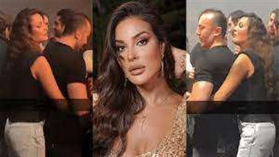 إطلالة غير متوقعة.. أول ظهور للفنانة نادين نسيب نجيم مع خطيبها