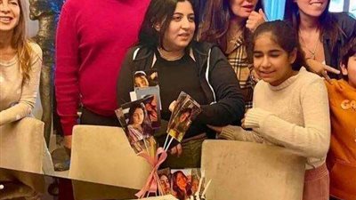 غادة عادل تثير الجدل بظهور خاص مع طليقها مجدي الهواري