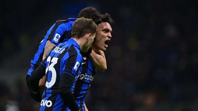 ديربي الغضب.. إنتر يتقدم على ميلان بهدف دون رد  في الشوط الأول