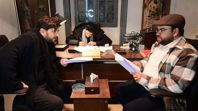 كواليس أول يوم تصوير مسلسل 