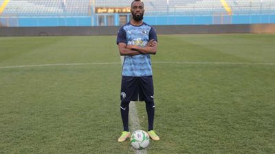 بلاتي توريه رجل مباراة بيراميدز وطلائع الجيش بالدوري