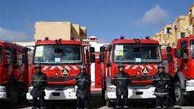 الحماية المدنية تسيطر على حريق داخل شقة سكنية بالورق