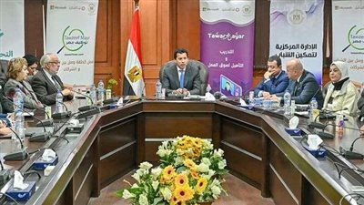 وزير الشباب يلتقي عدد من مسئولي شركات القطاع الخاص لمناقشة فرص التوظيف بالمحافظات