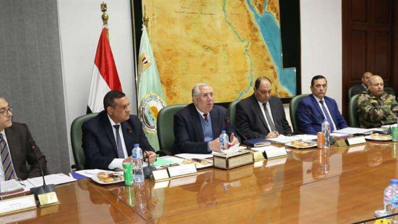 اجتماع وزير الزراعة
