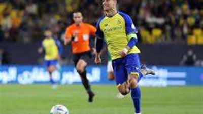 رونالدو يقود النصر أمام الوحدة في الدوري السعودي