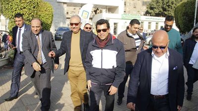 البنك الأهلي يفتتح ملعبه الجديد بحضور وزير الشباب والرياضة