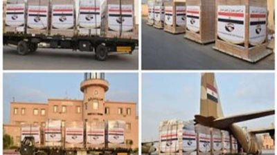 تنفيذا لتوجيهات السيسي.. مصر ترسل مساعدات عاجلة للعراق