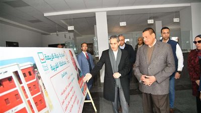 وزير التنمية المحلية ومحافظ الغربية يتفقدان مشروعات 