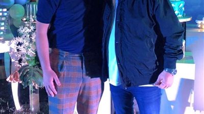 أشرف زكي يهنئ مصطفى خاطر بمولوده الجديد