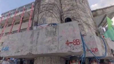 الصين تُعلن نقل مدرسة ذات 5 طوابق عن طريق استخدام آلية المشي