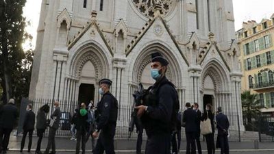 إطلاق النار علي كاهن فى فرنسا