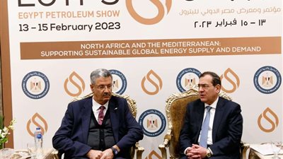 وزير البترول يلتقي بنائب رئيس الوزراء العراقي لشئون الطاقة