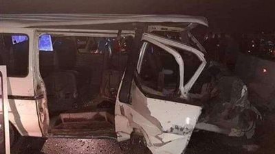 مصرع شخصين في حادث تصادم بالدقهلية