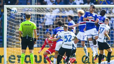 التعادل السلبي يحسم الشوط الأول لمواجهة الإنتر وسامبدوريا