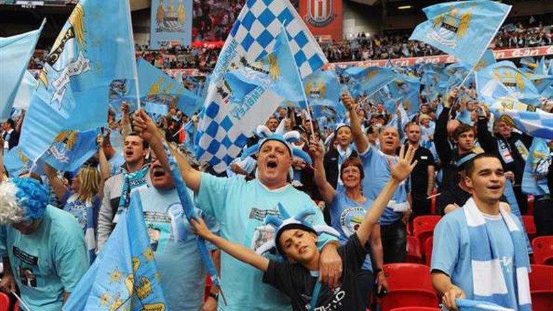 جماهير مانشيستر سيتي