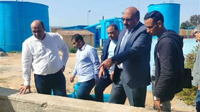 رئيس مياه القناة: غسيل وتطهير وتعقيم 7 مروقات محطة فايد الكبري