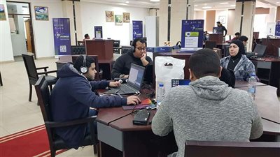 جامعة حلوان تحصد المركز الأول في ملتقى هاكاثون بجامعة بنها 2023