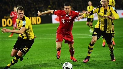 الصراع على لقب البوندسليجا عنوان موقعة دورتموند وبايرن