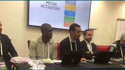 وفد الكاف يجتمع بمنتخب الشباب لشرح تعليمات بطولة أمم إفريقيا