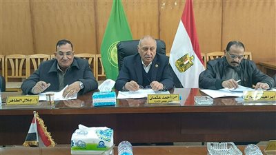 رئيس الغرفة التجارية بالإسماعيلية يتابع المخزون السلعي بمعارض 