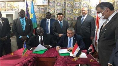 مصر وجنوب السودان يبحثان سبل التعاون فى مجال الطيران المدنى