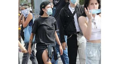 اشتباكات عنيفة بين الشرطة الأمريكية ومتظاهرين في نيويورك