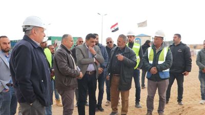 رئيس جهاز السادات في جولة تفقدية موسعة بالمشروعات المختلفة بالمدينة