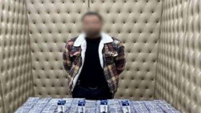ضبط عاطل بحوزته كمية كبيرة من الأقراص المخدرة بالجيزة