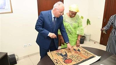 «سويلم» يستقبل نائبة رئيس الوزراء ووزيرة البيئة بجمهورية الكونغو الديمقراطية