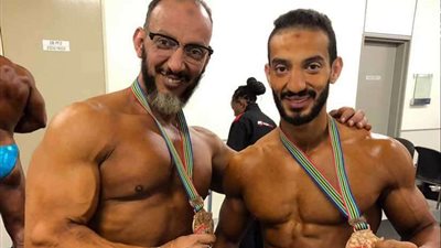 عمره 55 عامًا.. لاعب مصري يفوز بالمركز الرابع في بطولة العالم للأجسام
