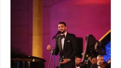 شاهد.. محمد الشرنوبي يحيي حفلاً بمهرجان الموسيقى العربية