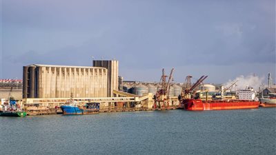 ميناء دمياط يستقبل 29 سفينة منها السفينة MATIN BAY