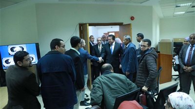 وزير الصحة يشهد المحاضرة التعريفية للملتحقين بزمالة الأشعة التداخلية