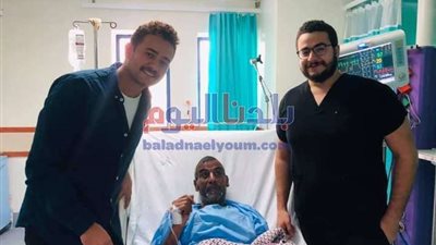 تطورات جديدة في حالة صياد بني سويف بعد استخراج سمكة من قصبته الهوائية.. صور