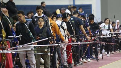 نتائج منافسات بطولة الجمهورية للقوس والسهم داخل الصالات