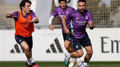 بالصور..أستعدادات ريال مدريد قبل مواجهة ليفربول في دوري أبطال أوروبا