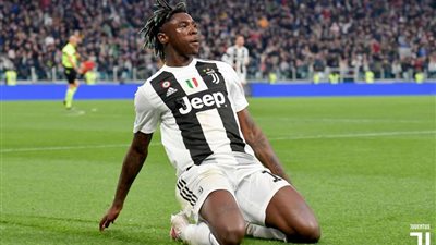 مويس كين يتقدم لليوفنتوس أمام سبيزيا في الشوط الأول