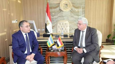 وزير التعليم العالي يستقبل نظيره الأوزباكستاني لبحث آليات تعزيز ودعم التعاون